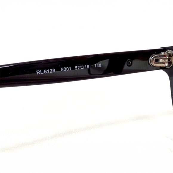 Ralph Lauren Frames RL6129 54mm Black & Silver – Retail $170 - FRAMES ONLY - Picture 5 of 9